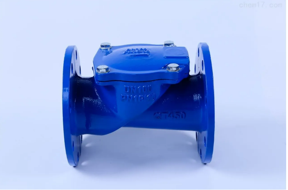 H44X-10單向橡膠板止回閥  