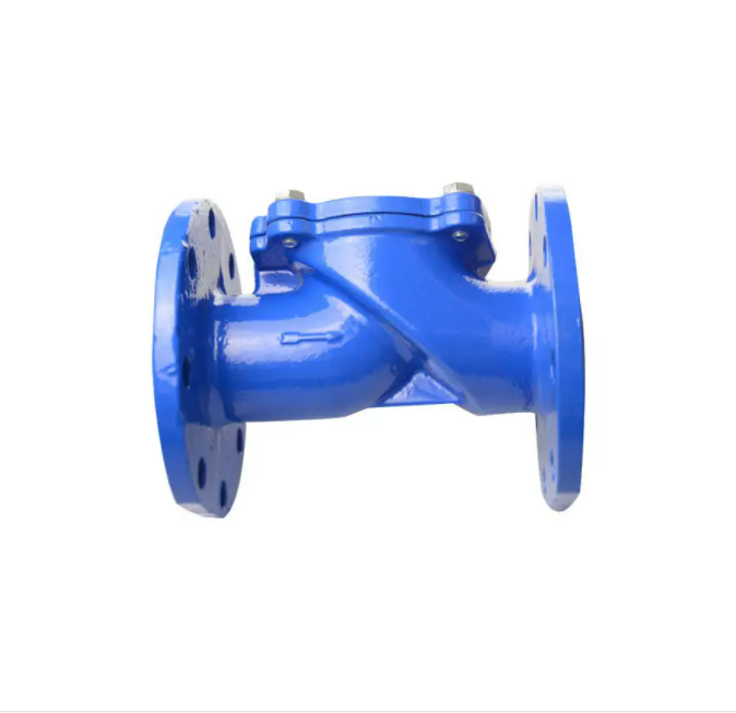 H44X-10單向橡膠板止回閥  