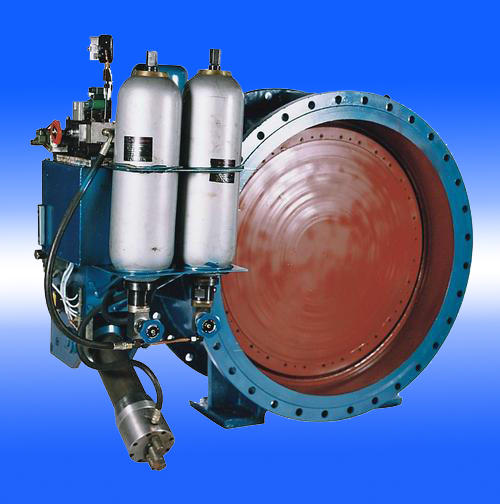 鄭州蝶閥廠蓄能罐式液控緩閉止回蝶閥的簡介